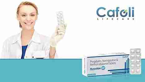 Nuroslide NP Tablet at best price in Neuropathy Care Franchise for Neuropathic Pain Relief.